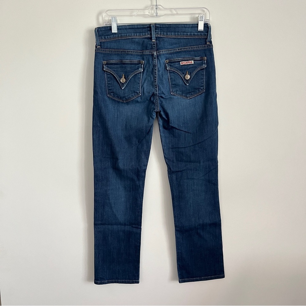 Hudson Women’s Collin Flap Blue Denim Medium Wash Jeans - Picture 7 of 10